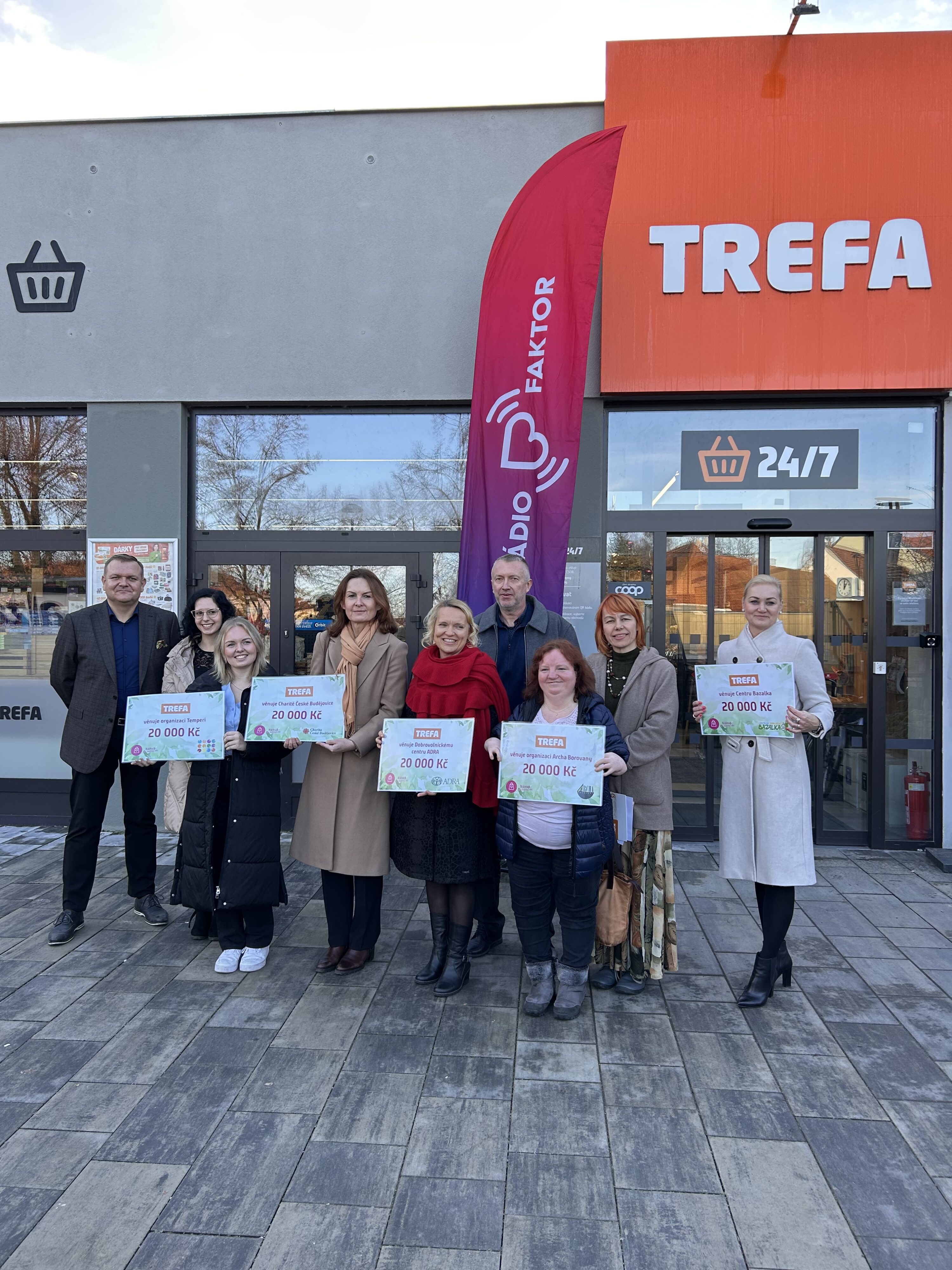 Nákup pro dobrou věc Trefa 2024