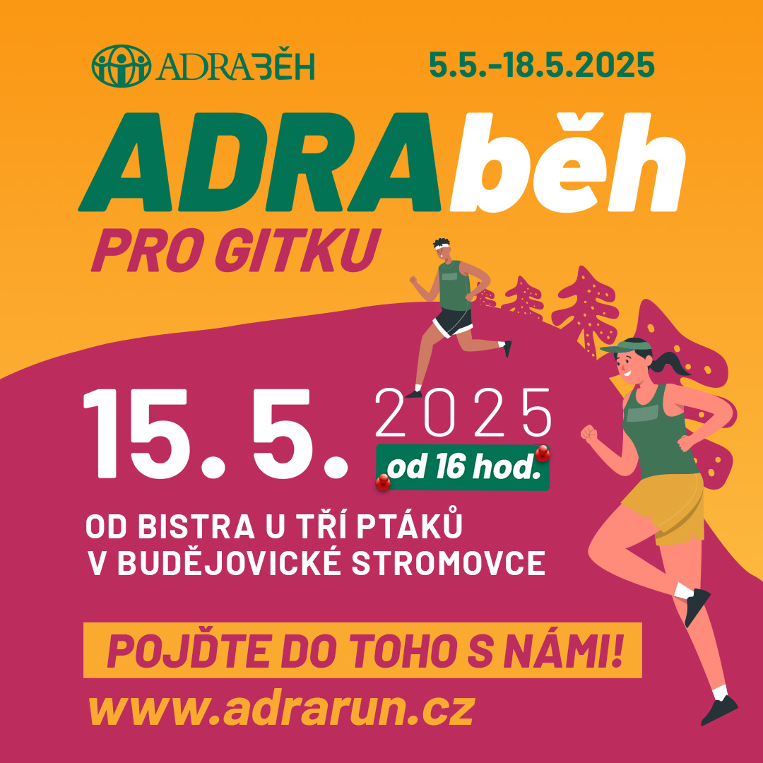 Terno hrdým partnerem ADRAběhu 2025 – Běžíme pro Gitku!